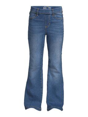 Wonder Nation Girl's Core Flare Jegging Jeans, Sizes L (10-12)